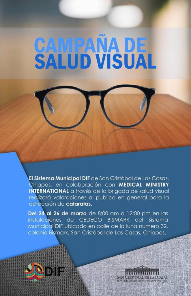 Campaña de salud visual . – Periodistas San Cristóbal