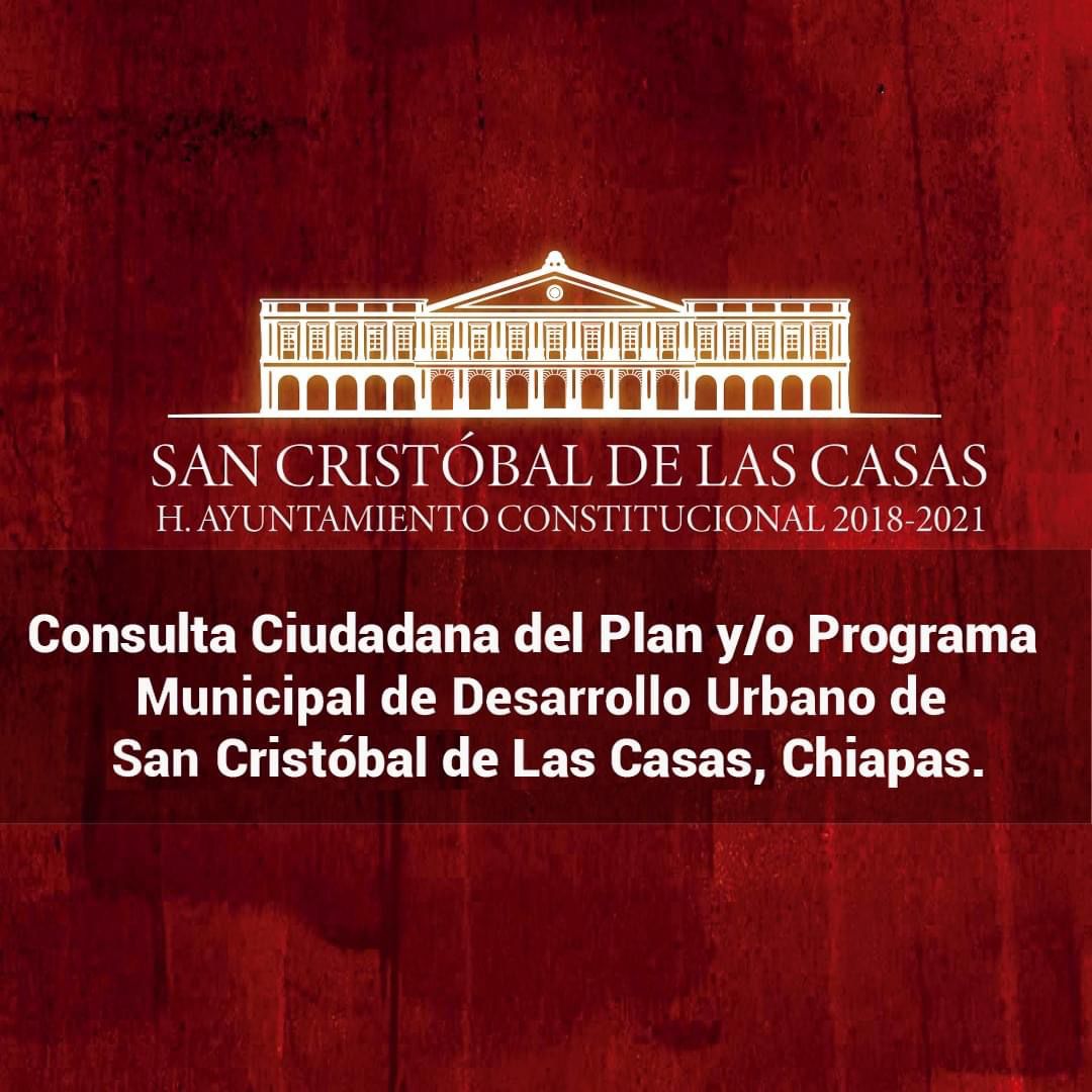 Consulta del plan municipal. – Periodistas San Cristóbal
