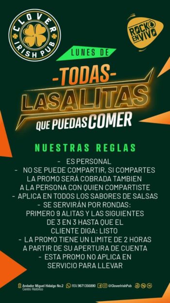 LUNES DE ALITAS